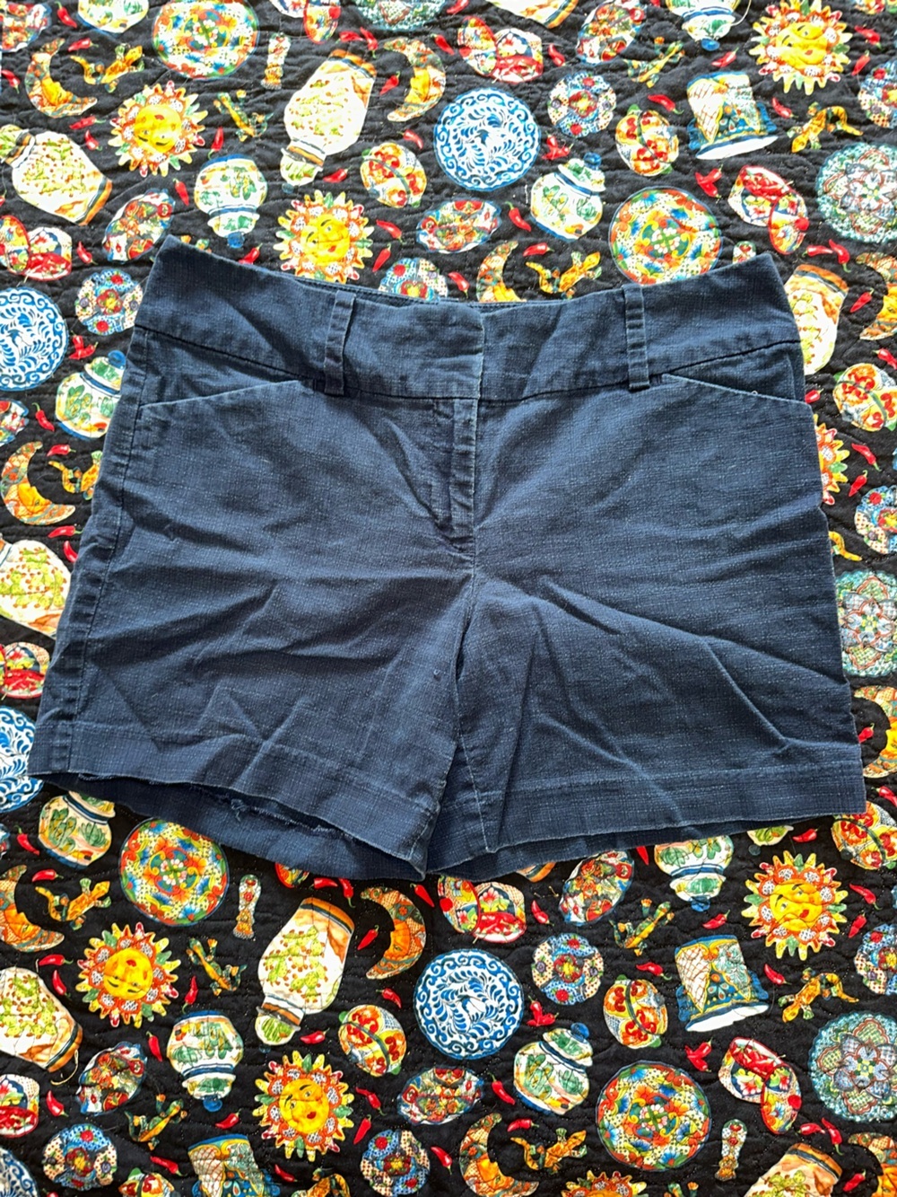 Ann Taylor Navy Blue Women's Casual Shorts